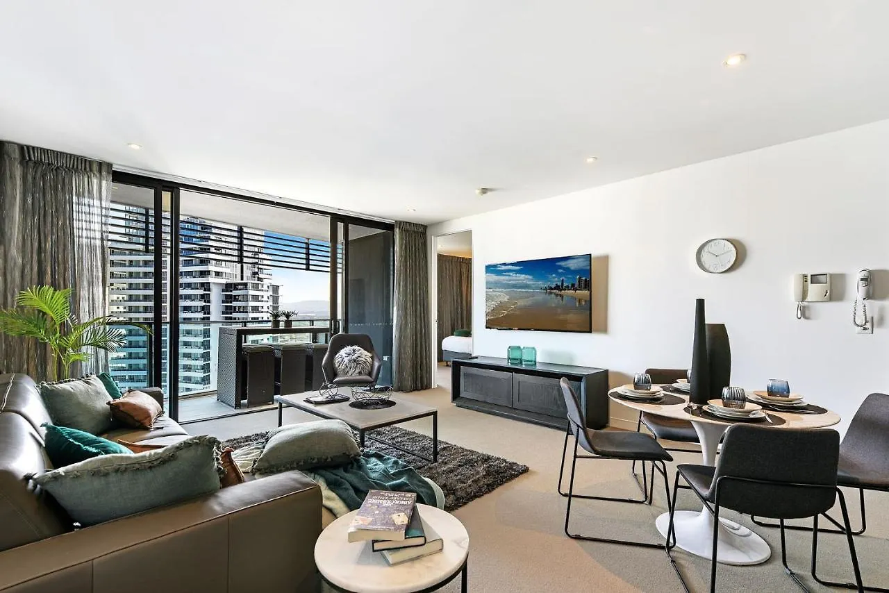 Oracle Broadbeach Wonderful Modern 2 Bed 1 Bath Apartment - Coasthm Gold Coast